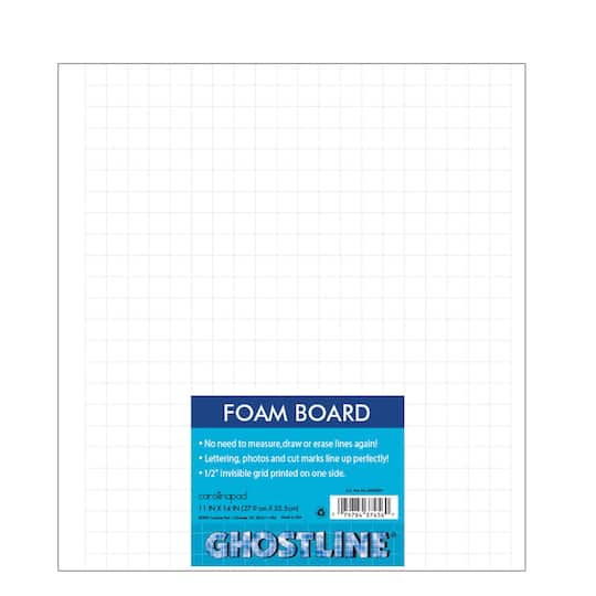 Ghostline&#xAE; 11&#x22; x 14&#x22; White Foam Board, 5ct.